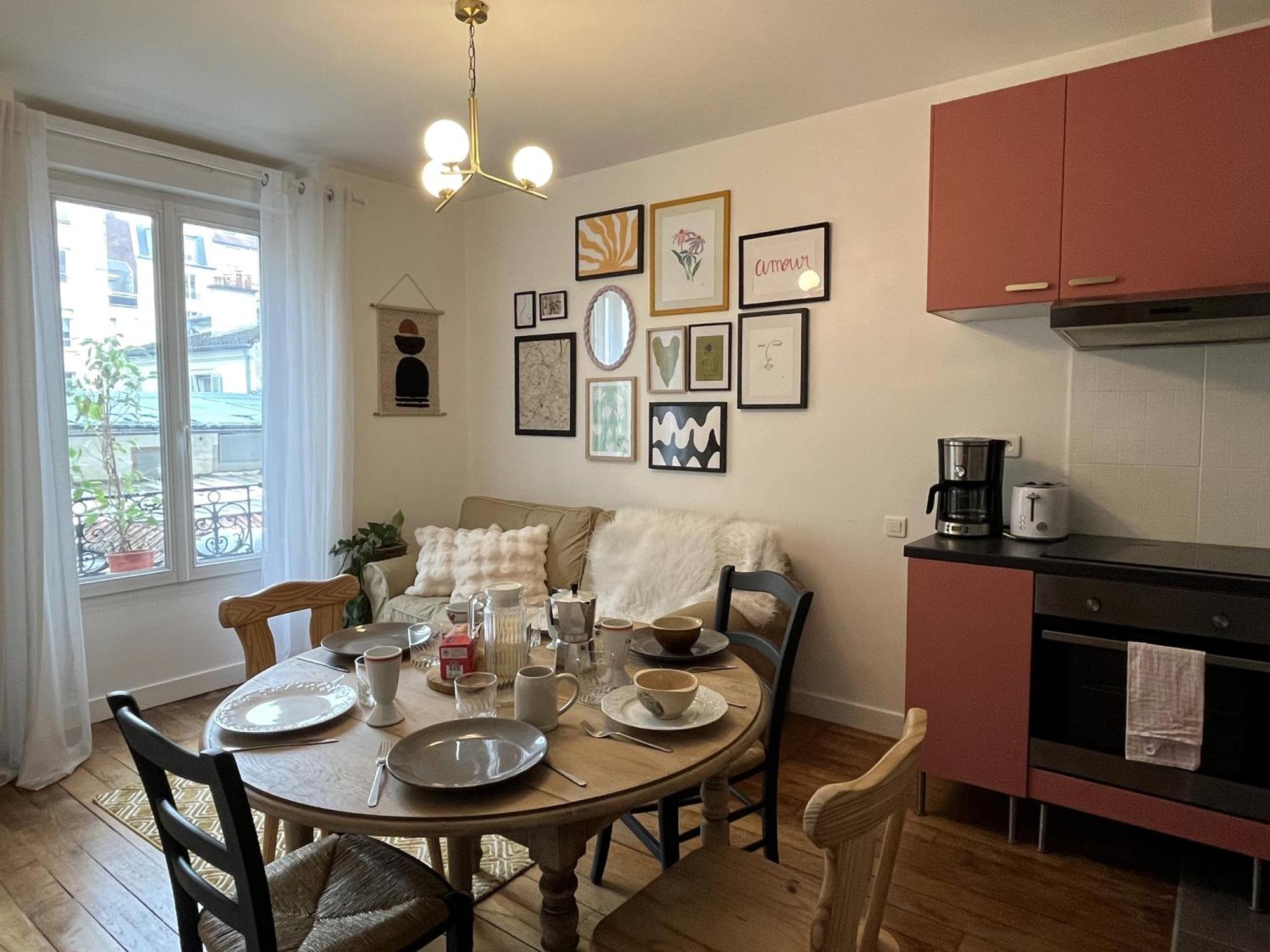 Lovely Haussmannian Flat In Montparnasse París Exterior foto